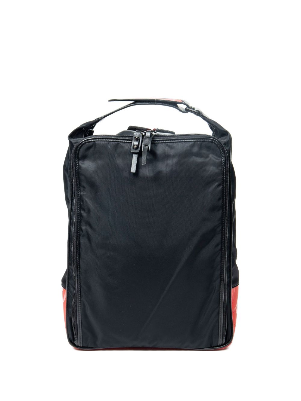 logo-print backpack