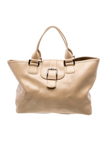 Leather Top Handle Bag