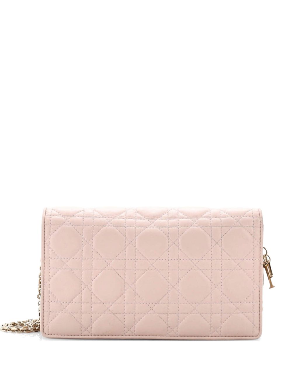 Lady Dior Chain Pouch Cannage Quilt Lambskin clutch bag