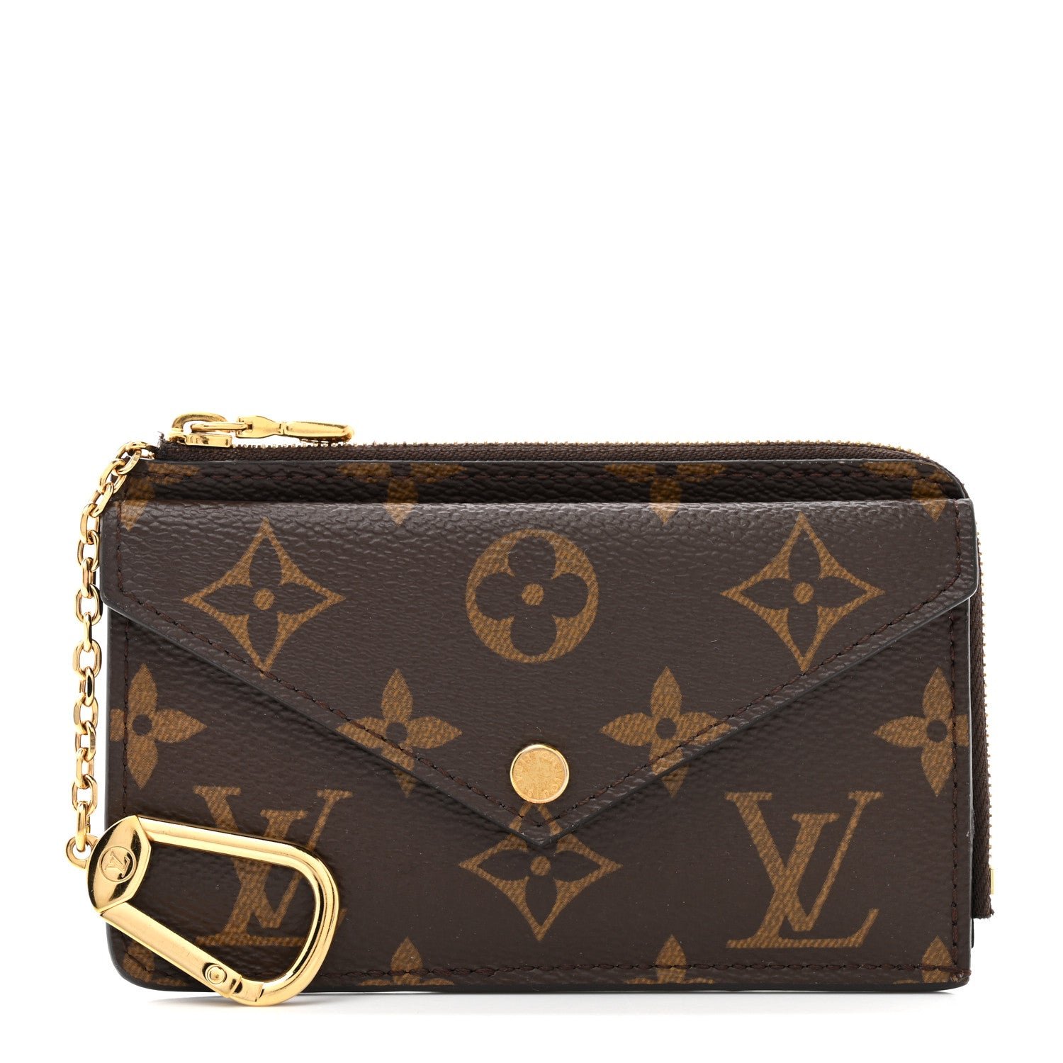 Louis Vuitton Monogram Recto Verso Card Holder Black