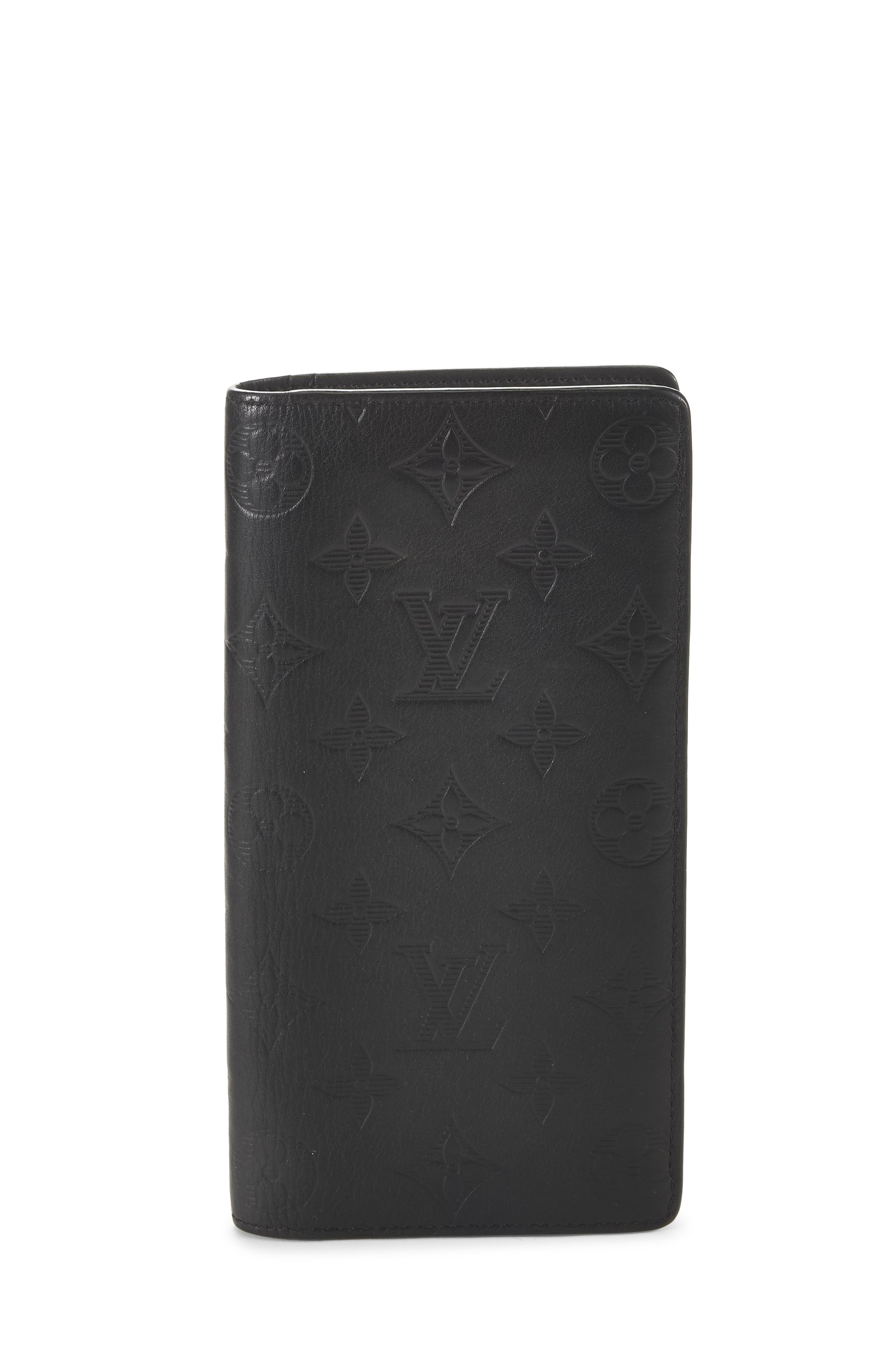 Black Monogram Shadow Brazza Wallet