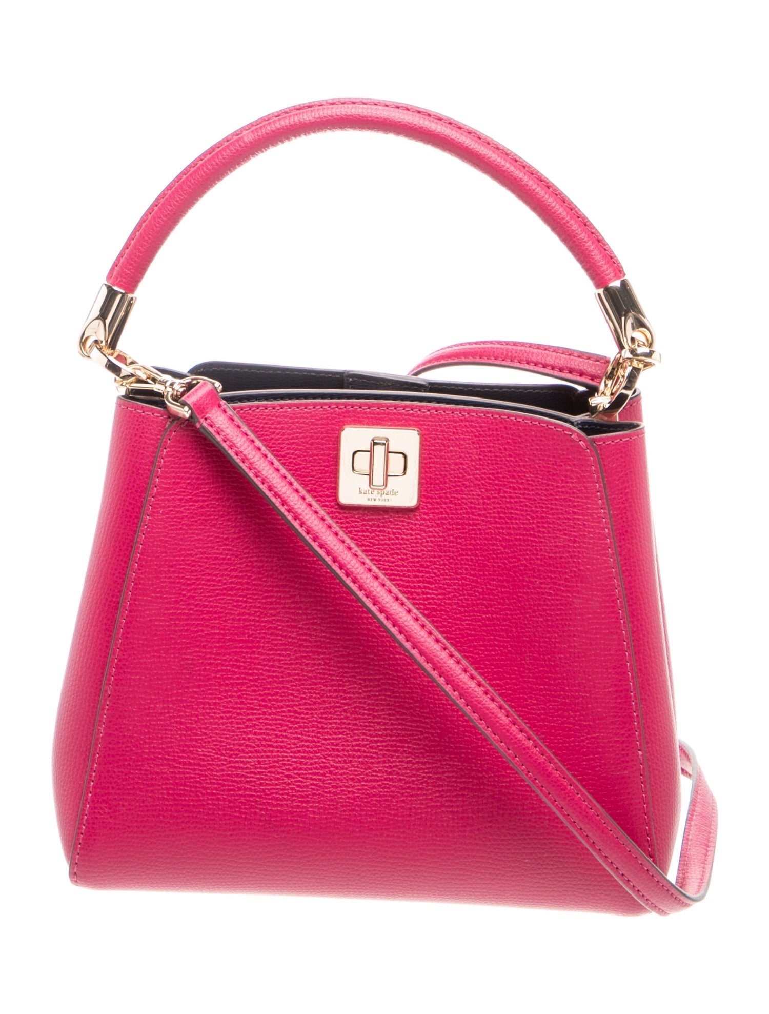 Leather Top Handle Bag