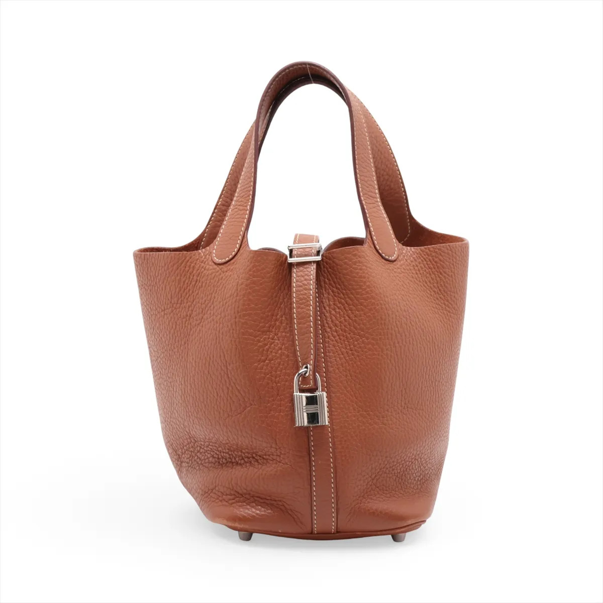 Hermès Picotin Lock 18 PM Taurillon Clemence Gold Silver Metal Fittings