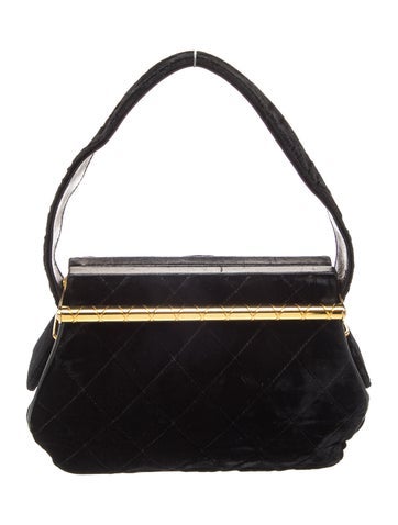 Velvet Frame Evening Bag