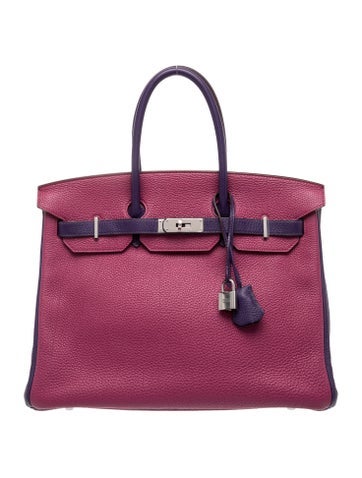 Hermes Special Order Togo Verso Birkin 35