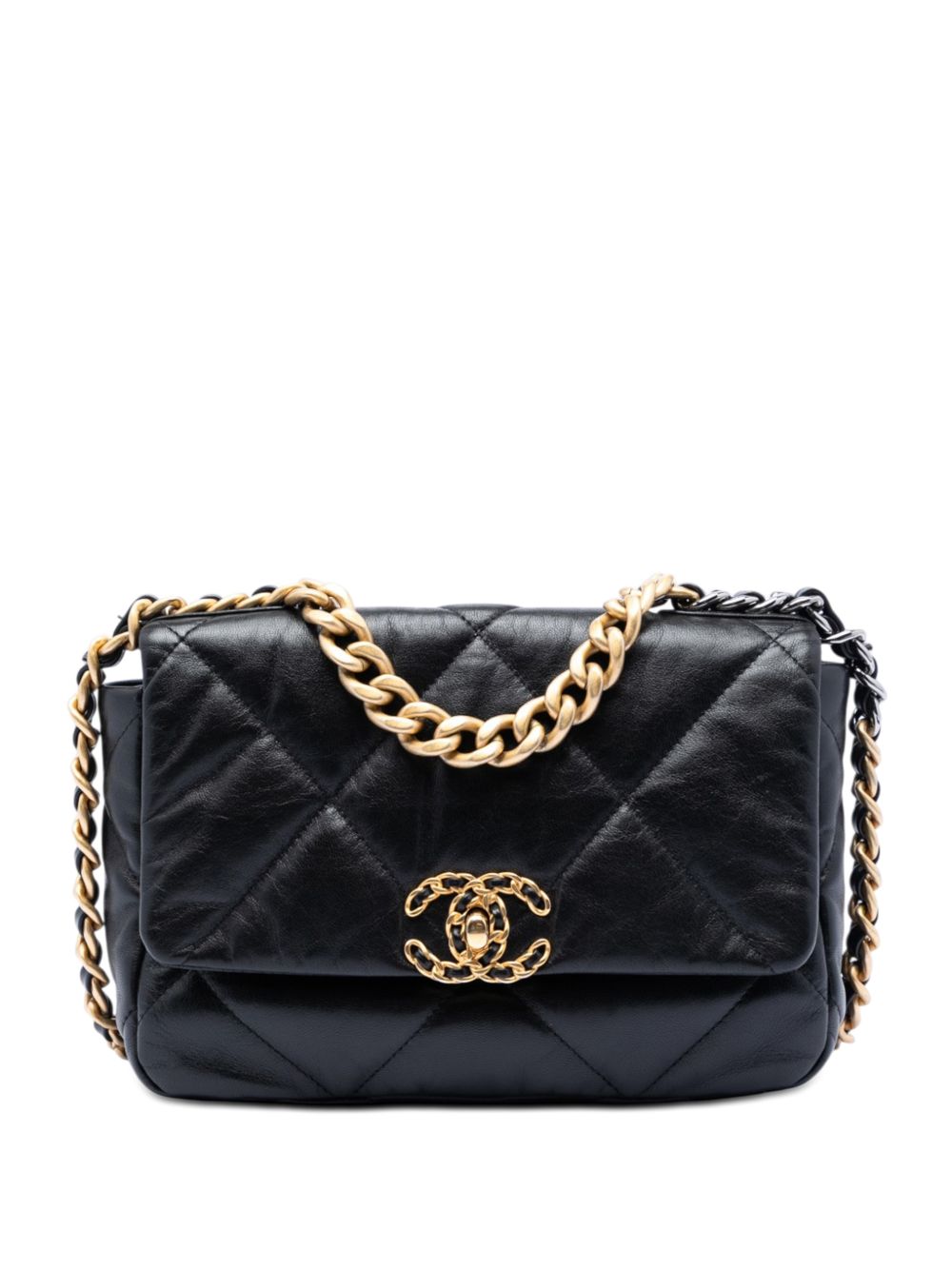 2020 Medium Lambskin 19 Flap satchel