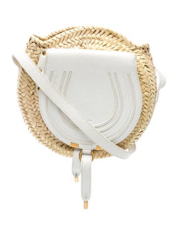 Chloe Raffia Marcie Raffia Shoulder Bag 2023