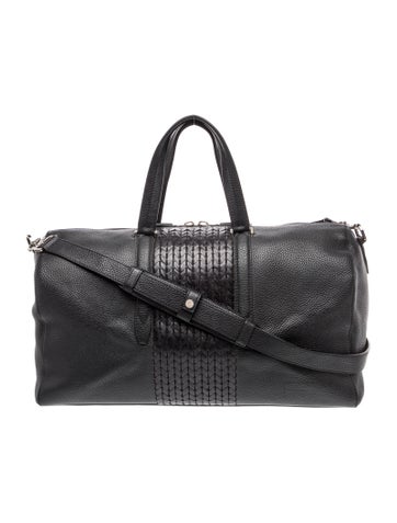 Leather Weekender Bag