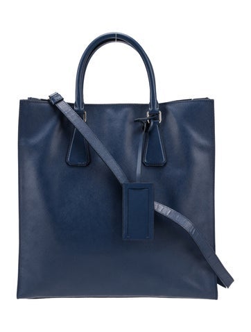 Saffiano Lux Leather Galleria Tote