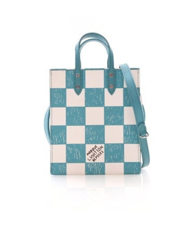 Louis Vuitton Vuitton Coated Canvas Sac Plat Xs