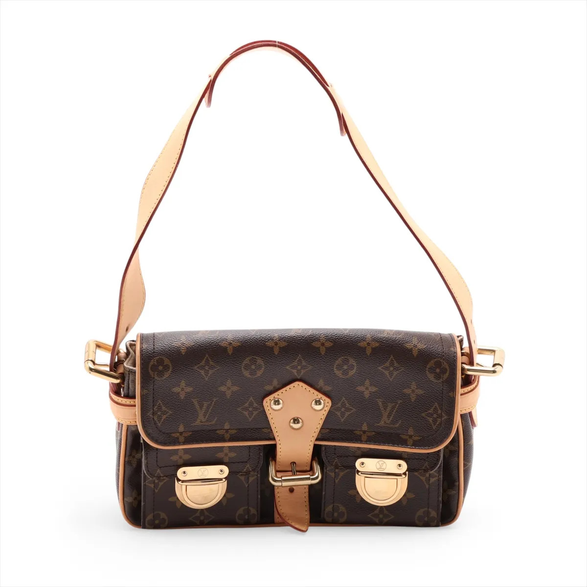 Louis Vuitton Monogram Hudson M40027 Brown