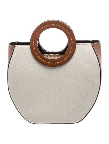 Staud Canvas Top Handle Bag
