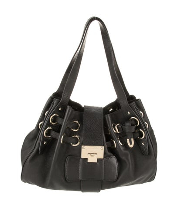 Jimmy Choo Choo Leather Shoulder Bag