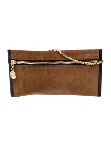 Suede Clutch Mini