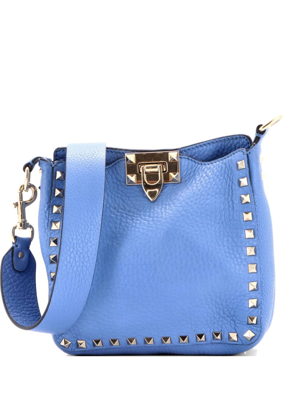 Valentino Garavani Rockstud Flip Lock Messenger Bag Leather Mini crossbody bag