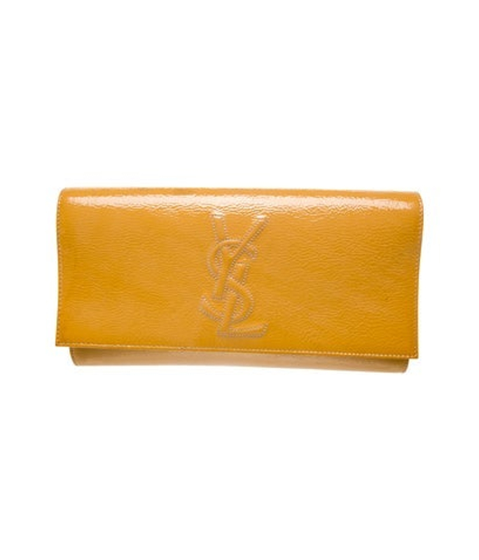 Saint Laurent Saint Laurent Patent Leather Clutch