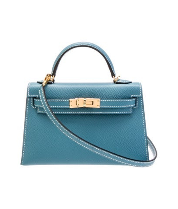 Hermes 2024 Epsom Mini Kelly Ii Sellier 20