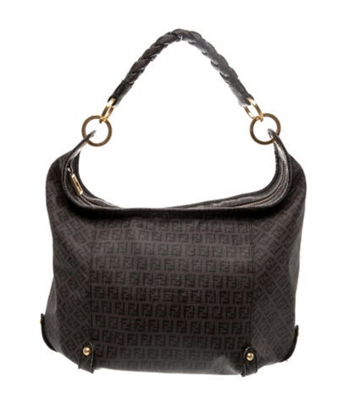 Fendi Zucca Ff Vintage Zucca Hobo Vintage