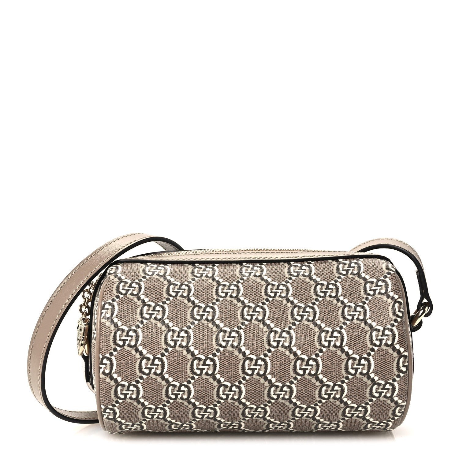 Gucci GG Shadow Monogram Ophidia Crossbody Bag Beige