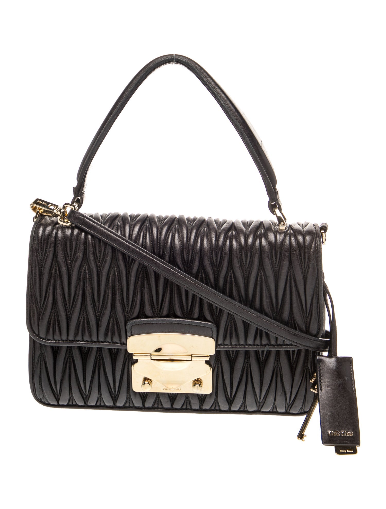 Miu Miu Leather Shoulder Bag
