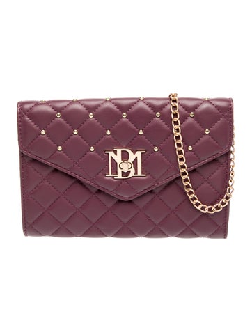 Badgley Mischka Vegan Leather Clutch w/ Tags