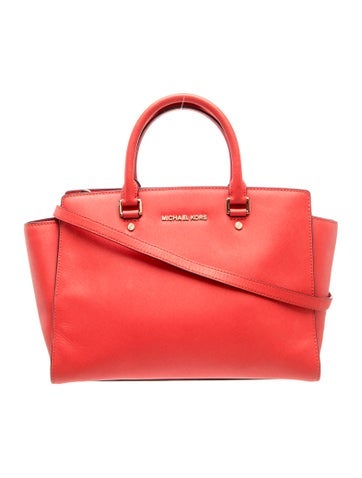 Saffiano Leather Top Handle Bag