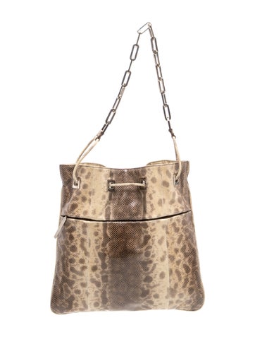 Snakeskin Hobo Vintage