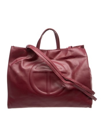 Leather Shopping Bag Large