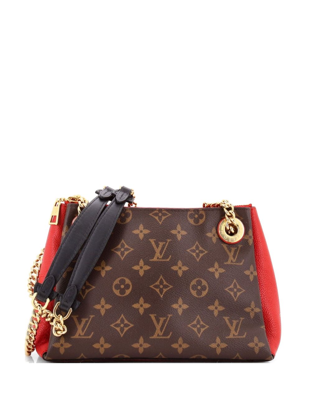 Surene Handbag Monogram Canvas with Leather BB shoulder bag