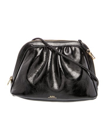 A.P.C. Patent Leather Crossbody Bag