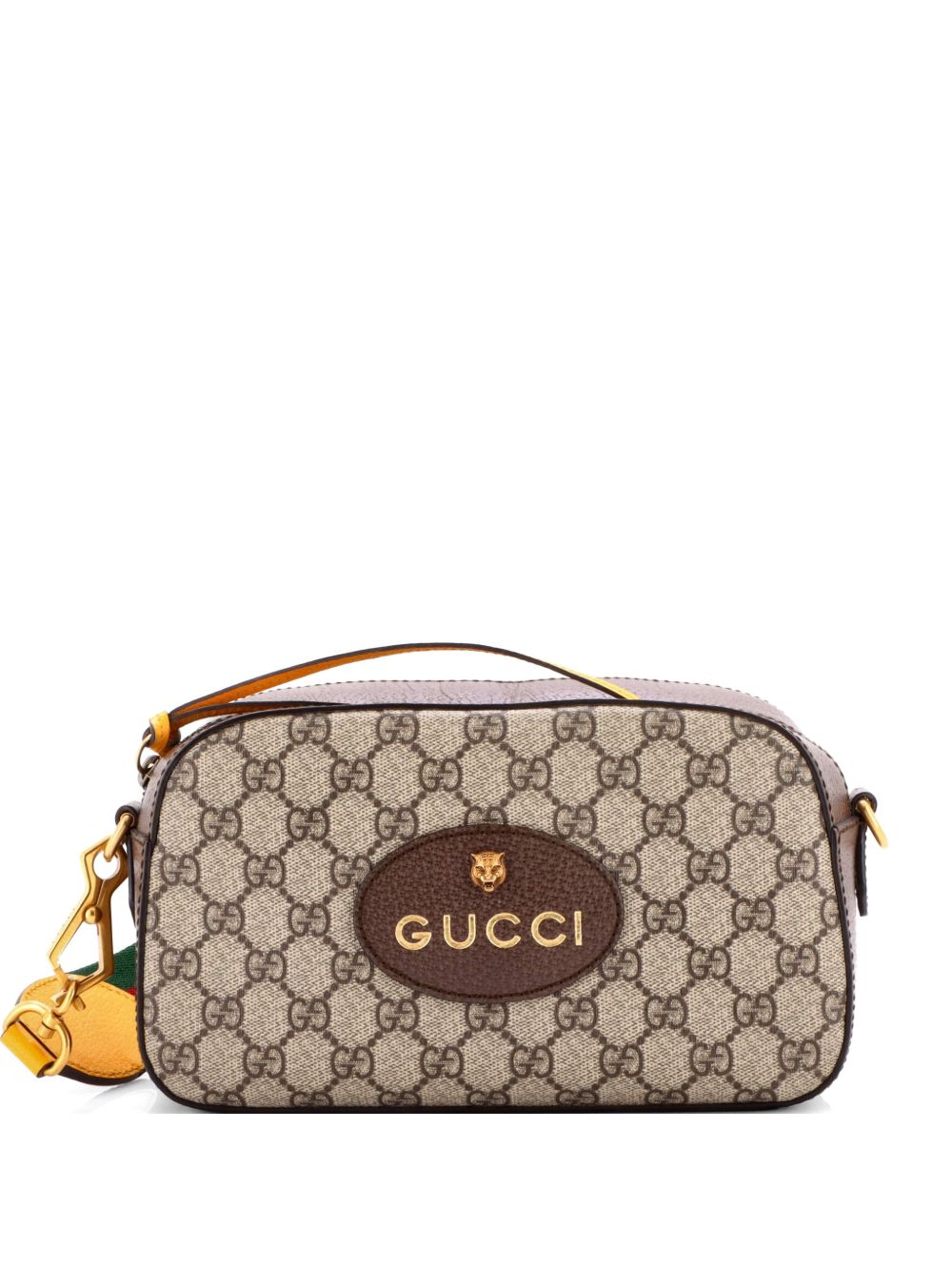 Neo Vintage Camera Messenger Bag GG Coated Canvas crossbody bag