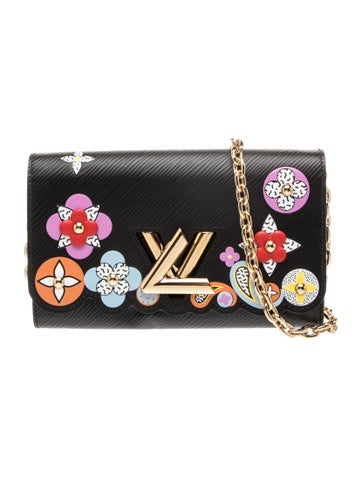 Epi Leather Twist Wallet on Chain
