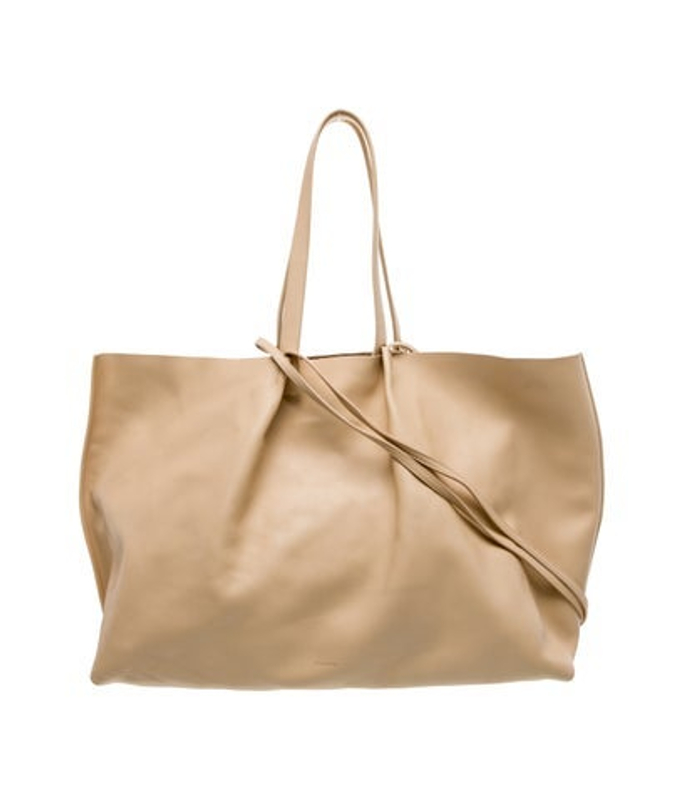 Jil Sander Sander Leather Tote