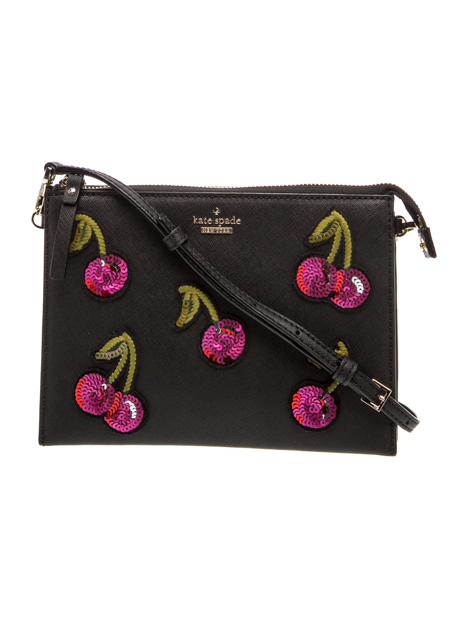 Saffiano Leather Crossbody Bag