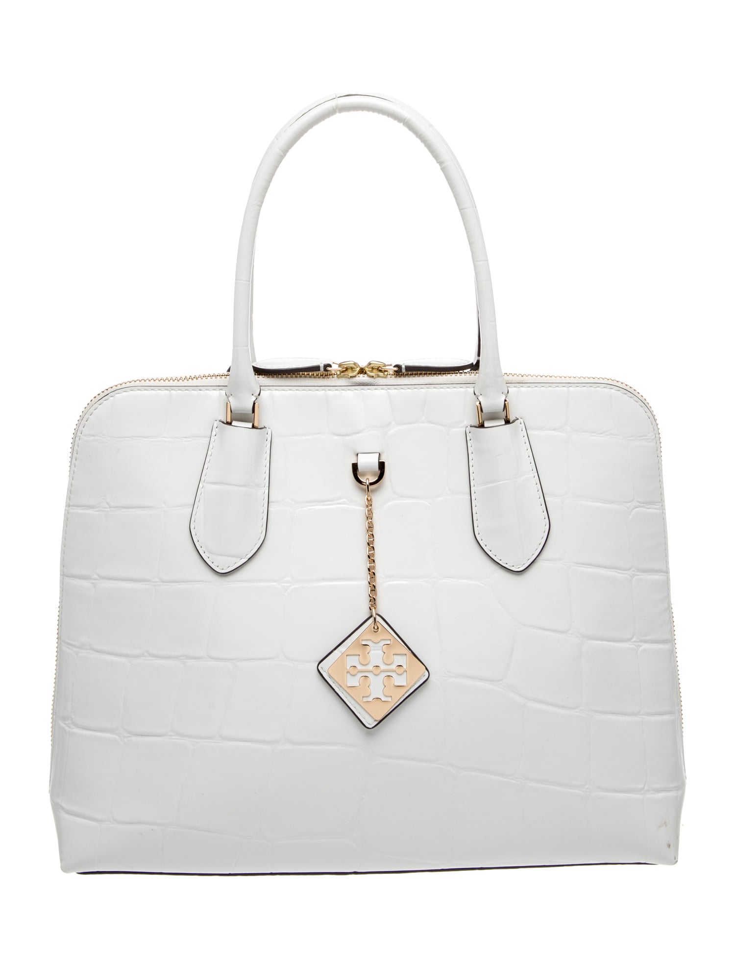 Tory Burch Leather Top Handle Bag