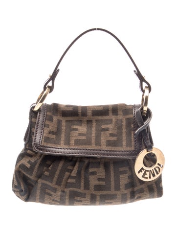 Fendi Zucca FF Shoulder Bag Mini