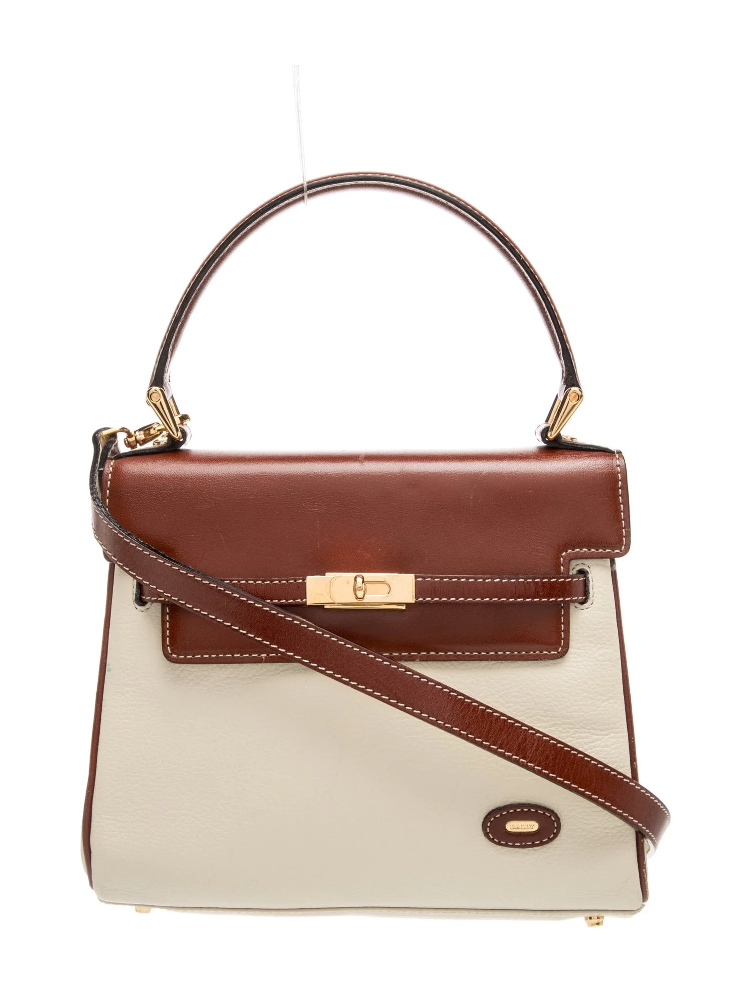 Leather Top Handle Bag