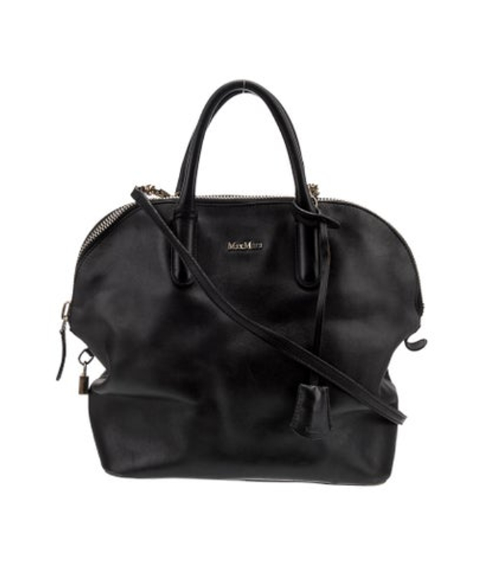Max Mara Mara Leather Top Handle Bag