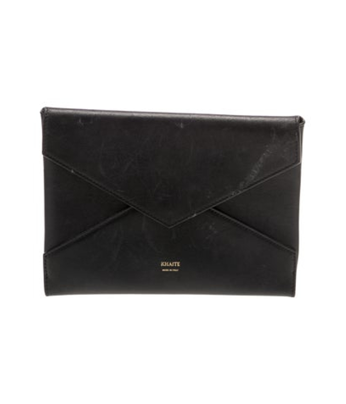 Khaite Leather Clutch