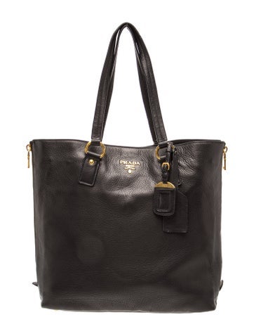 Vitello Daino Leather Tote