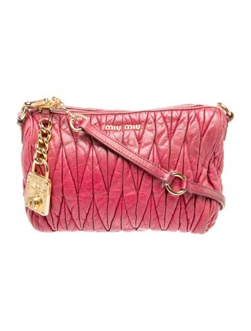 Miu Miu Quilted Shoulder Bag