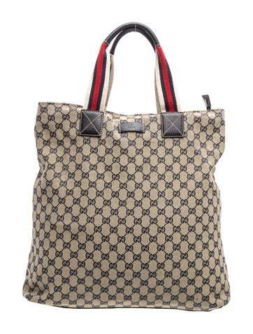 GG Canvas Tote Large