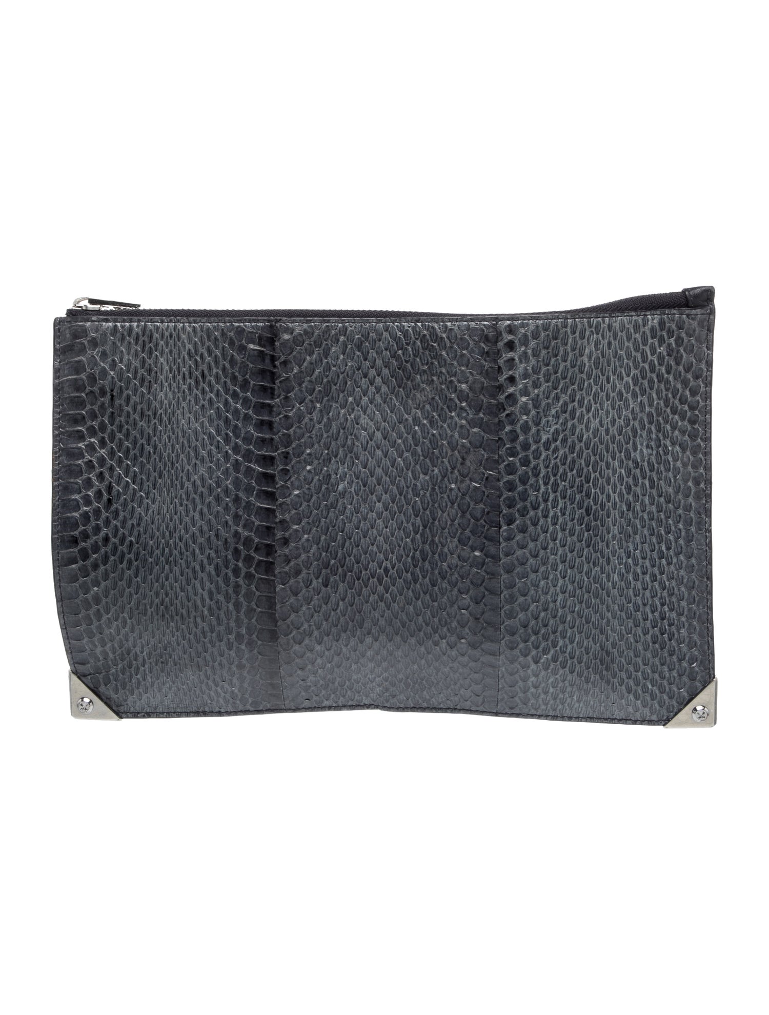 Snakeskin Clutch