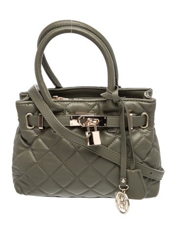 Badgley Mischka Leather Top Handle Bag w/ Tags