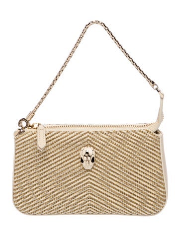 Bvlgari Canvas Serpenti Forever Chain Small