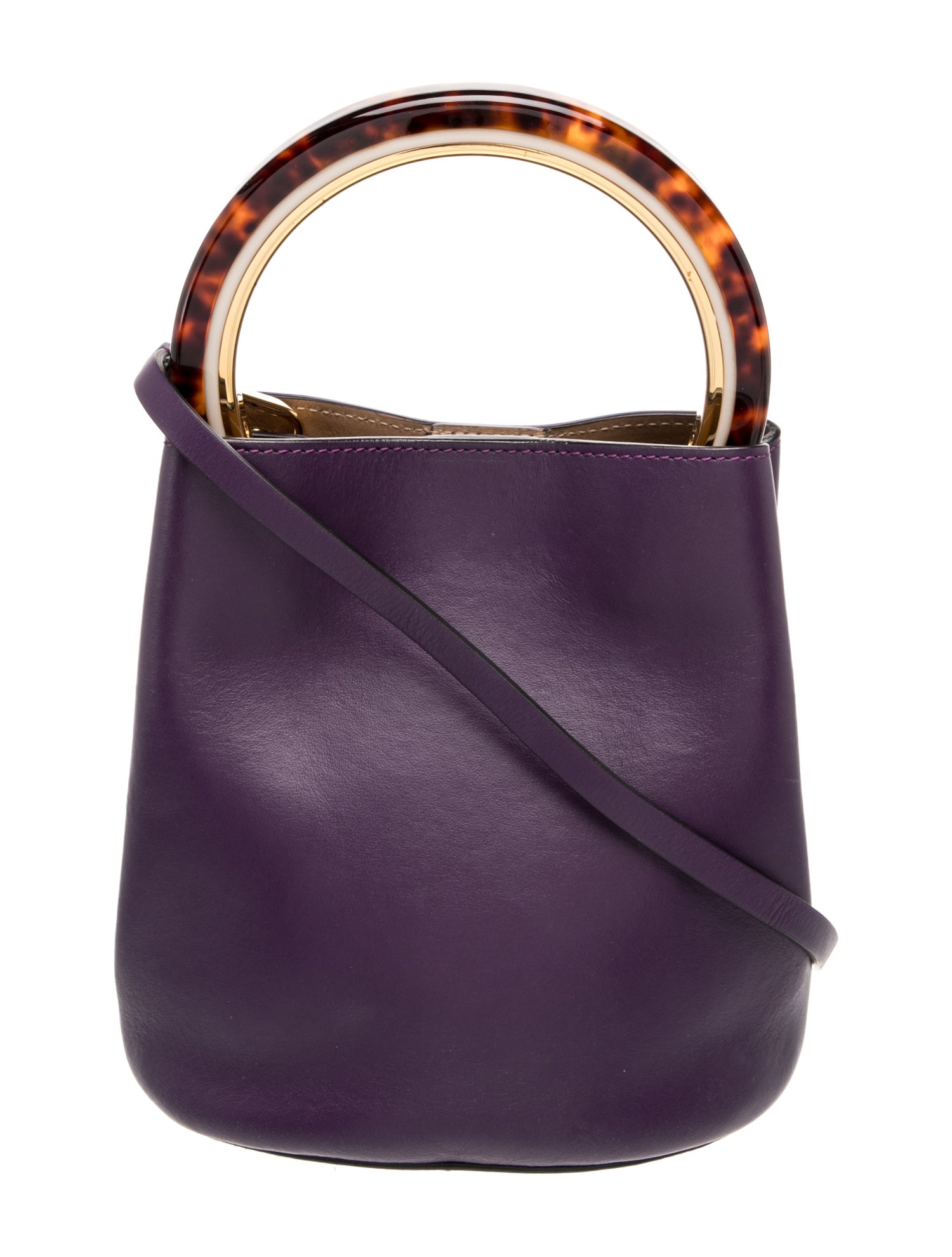 Marni Leather Bucket Bag