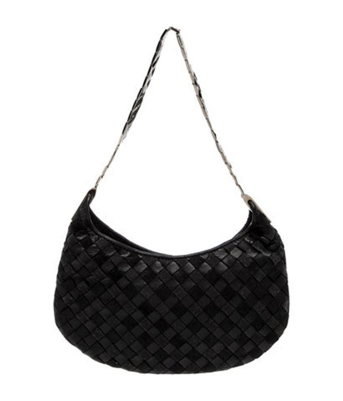 Bottega Veneta Veneta Intrecciato Shoulder Bag Vintage