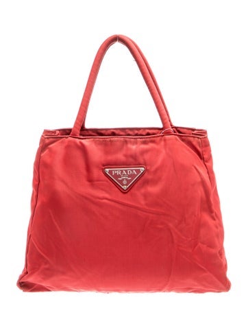 Tessuto Nylon Top Handle Bag