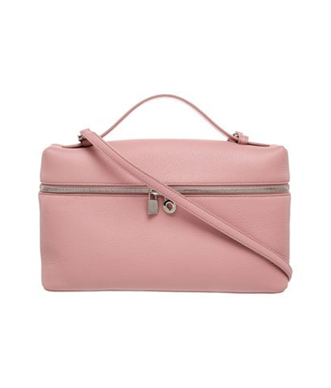 Loro Piana Piana Leather Top Handle Bag W Tags