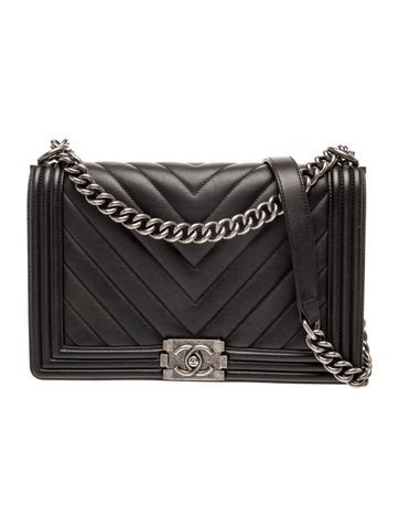 Chevron Large Boy Bag